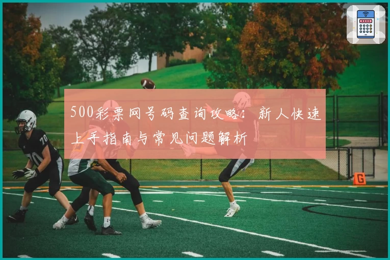 500彩票网号码查询攻略：新人快速上手指南与常见问题解析